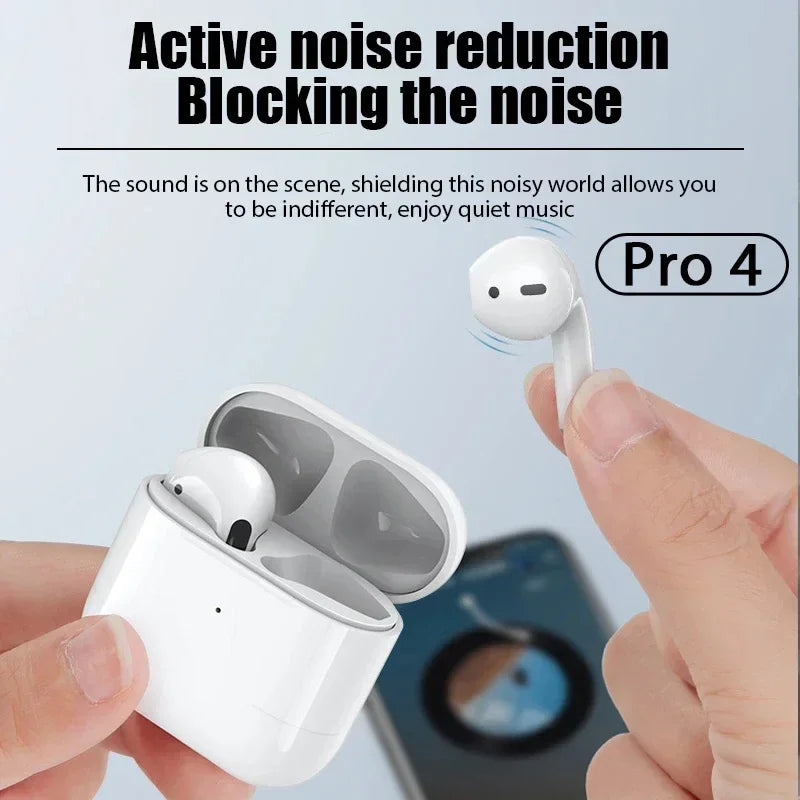 True Wireless Earphones Dual Ear In Ear Headphones Ultra Long Standby Running Bass Sports Earburds Music Headset with Mic