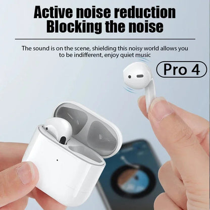 True Wireless Earphones Dual Ear In Ear Headphones Ultra Long Standby Running Bass Sports Earburds Music Headset with Mic
