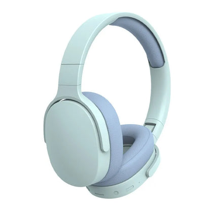 Stereo Surround Sound Headsets Wireless Bluetooth Headphone Over Ear Sports Gamer Earphone TF/AUX Music Player with Mic Handfree